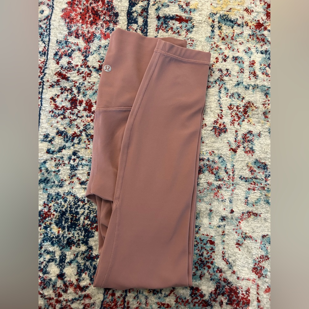 Lululemon | Align High Rise Leggings 23” Size 4 (Twilight Rose)